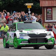 Rovanpera na ŠKODA FABII R5 evo vyhral Rally Bohemia!